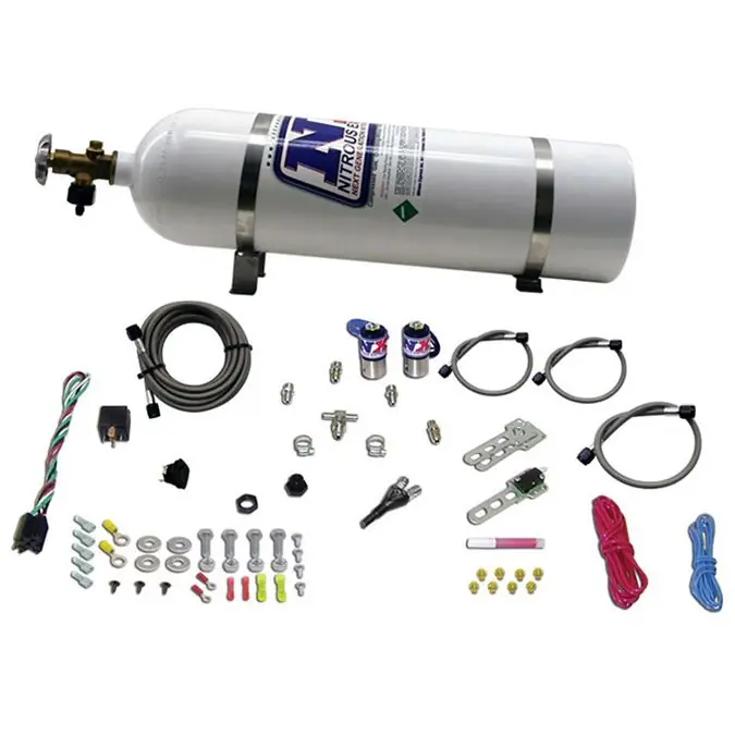 Sub C Nitrous System 25-35-50Hp with 15Lb Bottle Nitrous Express NX 20916-15 Dostępne od ręki