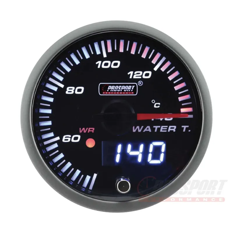 Kup online Prosport JDM Series 52mm - Wskaźnik temperatury wody z wodoodpornym czujnikiem