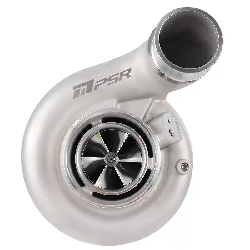 Turbosprężarka Pulsar PSR 369 1000HP 90° .91 T4 Twin Scroll Wlot 4.21" Marmon V-Band Wylot 76*68 Wirnik Wydechowy Łożyska Ślizgowe Hit cenowy