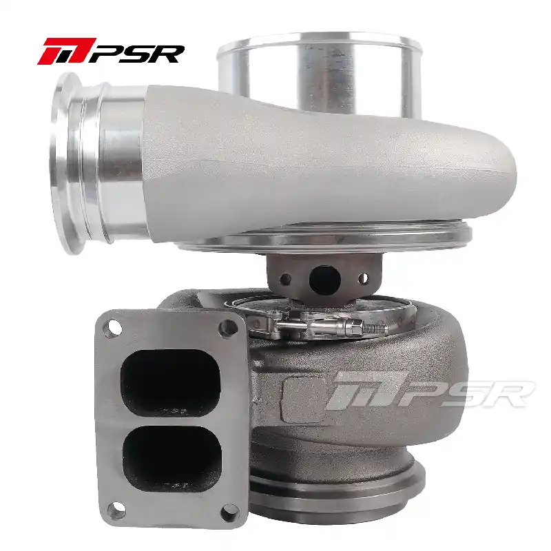 Turbosprężarka Pulsar PSR 492 1.32 T6 Divided wlot 3/4" Marmon wylot Łożyska ślizgowe Obniżka ceny