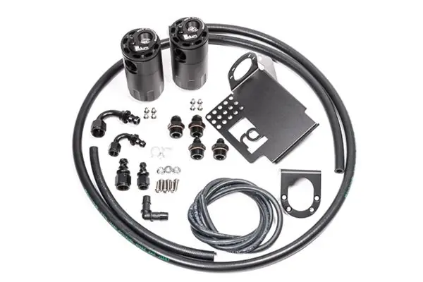 Szybka dostawa Dual Catch Can Kit Honda S2000 all RHD and 06-09 LHD Fluid Lock Radium Engineering