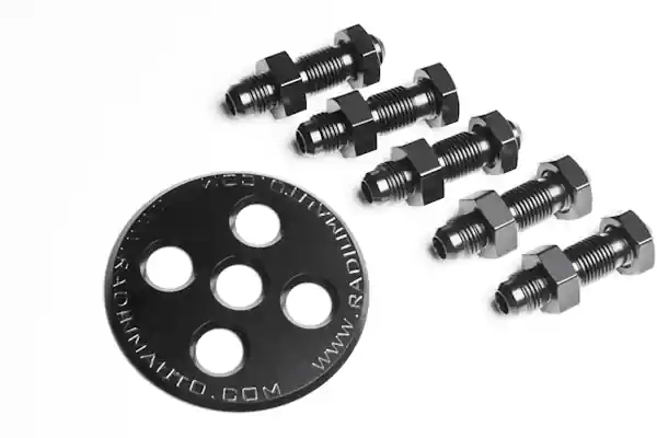 Bulkhead Plate 6AN with Fittings and Nuts Radium Engineering Kup teraz