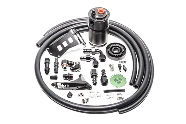 Wybór klientów Zestaw separatora powietrza i oleju Subaru 15-21 WRX / 14-18 Forester XT Radium Engineering