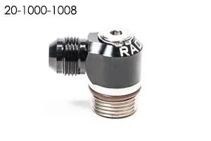 Końcówka AN10 ORB Swivel Banjo - AN8 męskie Radium Engineering Łatwy zwrot