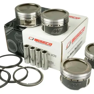 Kute tłoki silnika Wiseco 4 cyl, Nissan Sentra QR25DE 2.5l 16V Bore 3.524 (89.50mm) Size +0.5mm Compression Ratio 10.46 Obniżka ceny