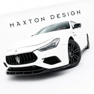 Wyjątkowa oferta Splitter Przedni Maserati Ghibli Modena Mk3 Facelift Maxton