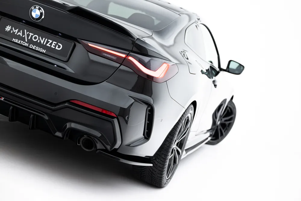 Darmowy zwrot Splittery Tylne Boczne V.7 BMW 4 M-Pack G22 / G23 / G22 Facelift / G23 Facelift Maxton