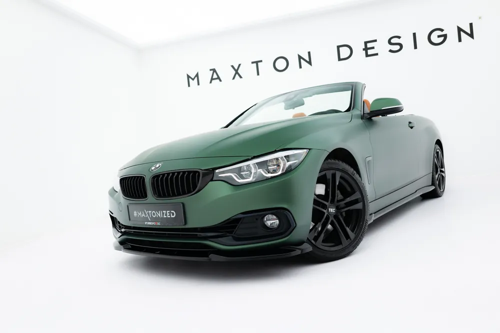 Szybka wysyłka Splitter Przedni BMW 4 Cabrio / Coupe F33 / F32 Maxton