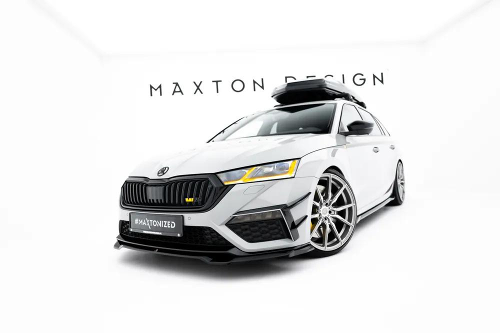 Wyprzedaż Splitter Przedni V.4 Skoda Octavia RS Mk4 Maxton