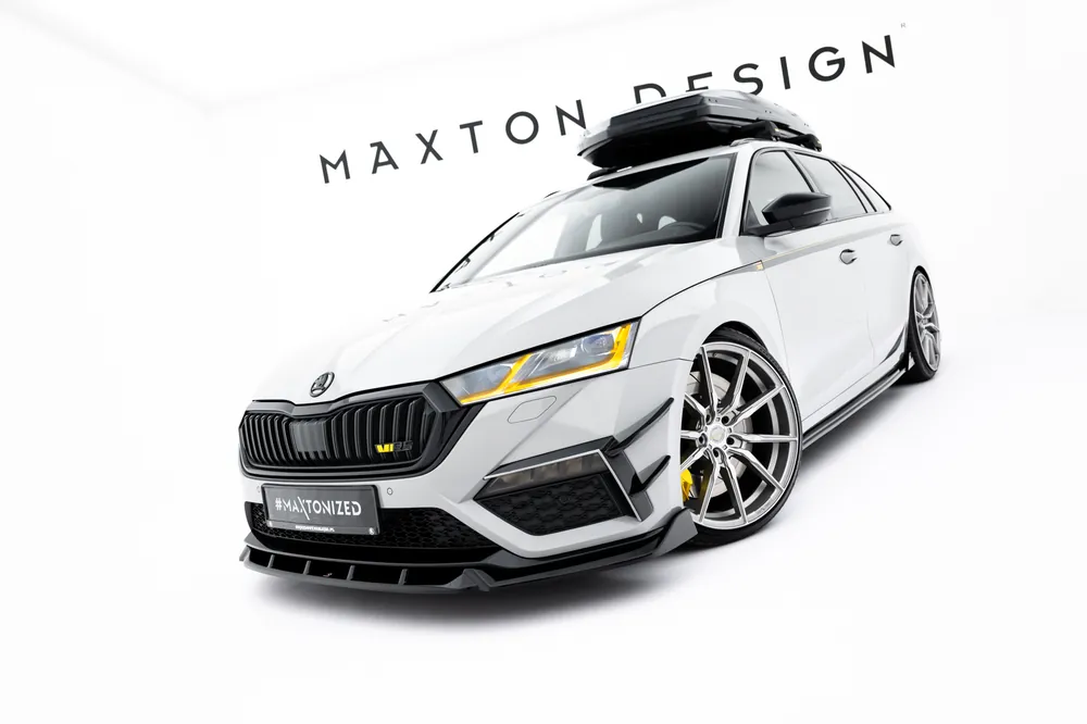 Splitter Przedni V.5 Skoda Octavia RS Mk4 Maxton Szybka dostawa