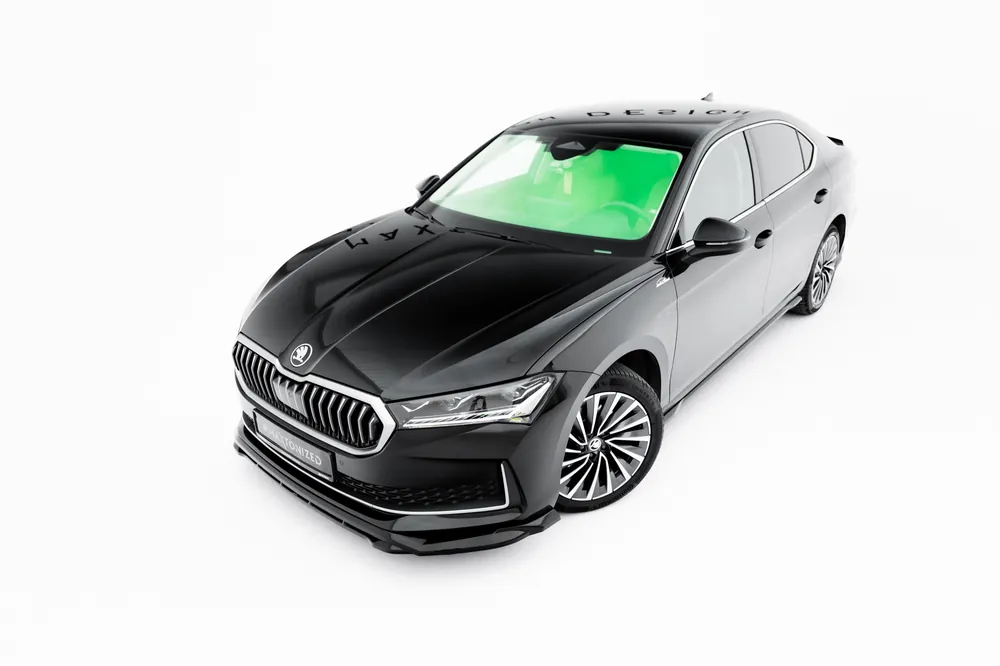 Nie przegap Splitter Przedni V.1 Skoda Superb Mk4 Maxton