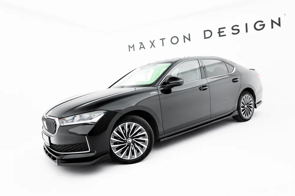 Zestaw Splitterów V.2 Skoda Superb Sedan Mk4 Maxton Dostępne od ręki