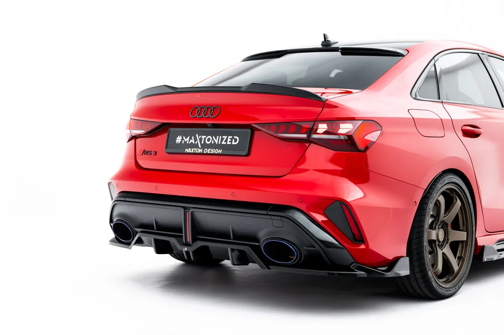 Splitter Tylny (Z Dyfuzorem) V.2 Audi RS3 Sedan 8Y Facelift Maxton Ostatnia szansa