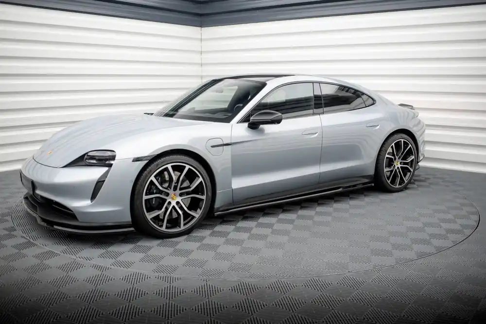 Ograniczona ilość Zestaw Splitterów Porsche Taycan / Taycan 4 / Taycan 4S / Taycan GTS Mk1 Maxton
