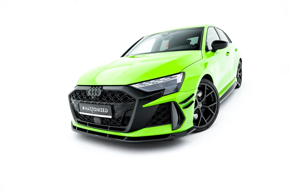 Ograniczona ilość Splitter Przedni V.1 Audi RS3 Sportback 8Y Facelift Maxton