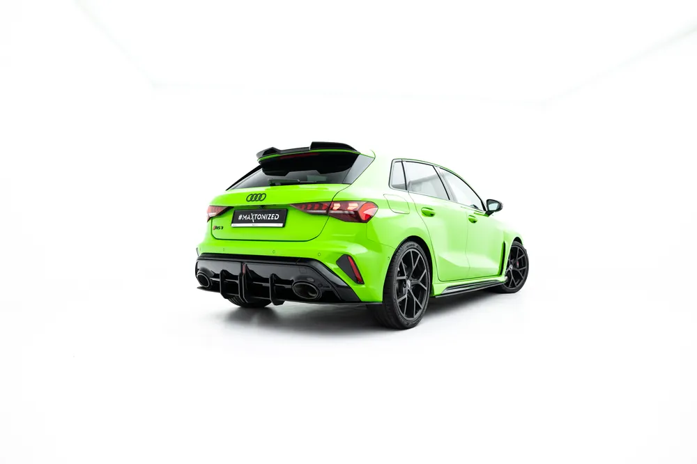 Łatwy zwrot Dyfuzor Tylny Street Pro Audi RS3 Sportback 8Y Facelift Maxton