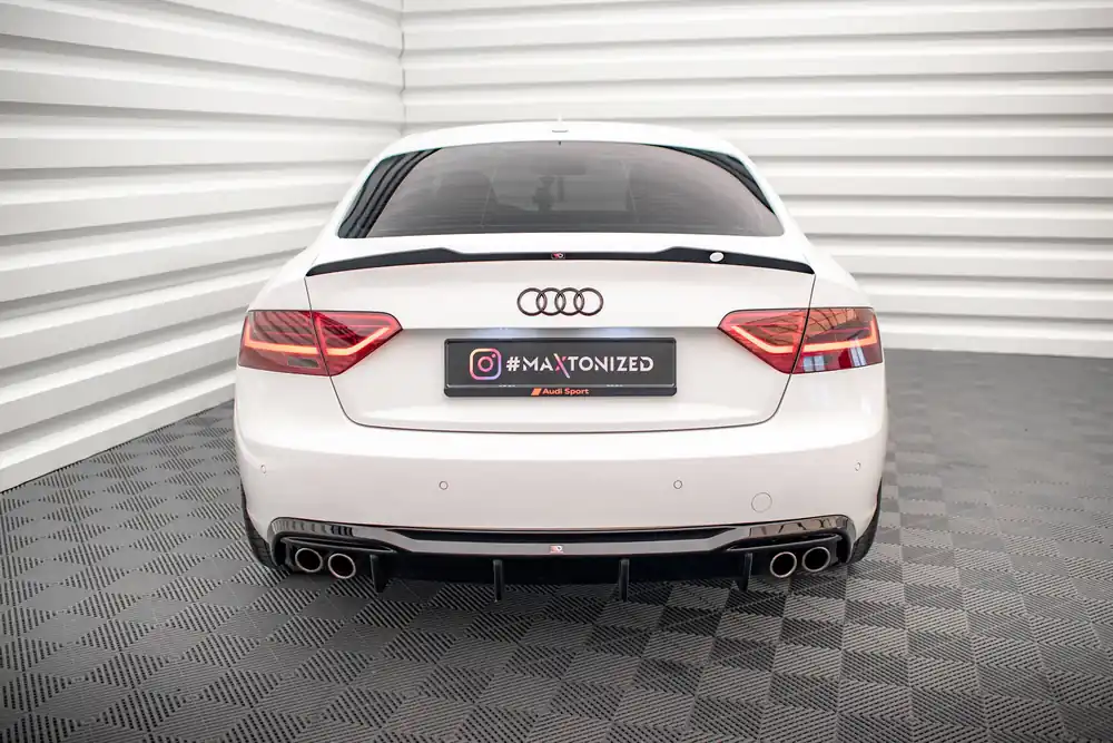 Dokładka Tylna Audi A5 Sportback 8T Facelift (Wersja z podwójnymi wydechami po obu stronach) Maxton Bezpieczna płatność
