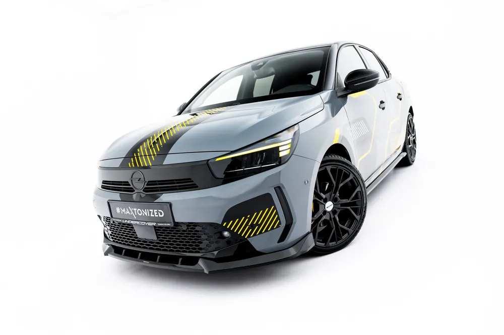 Splitter Przedni Opel Corsa F Facelift (Mk6 Facelift) Maxton Popularny