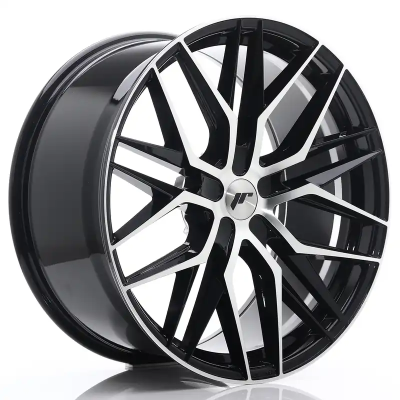 Felga JR Wheels JR28 22x10,5 (5 śrub) ET15-50 Gloss Black Machined Face Blank Do wyczerpania zapasów
