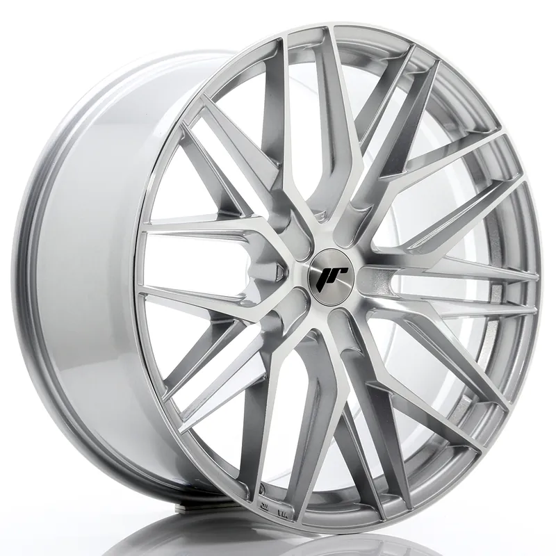 Felga JR Wheels JR28 22x10,5 (5 śrub) ET15-50 Silver Machined Face Blank Oferta limitowana