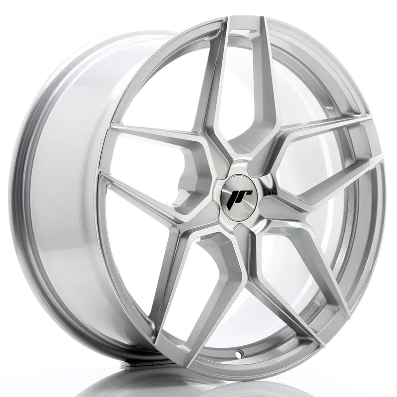 Felga JR Wheels JR34 19x8,5 (5 śrub) ET20-40 Silver Machined Face Blank Bezpieczne zakupy
