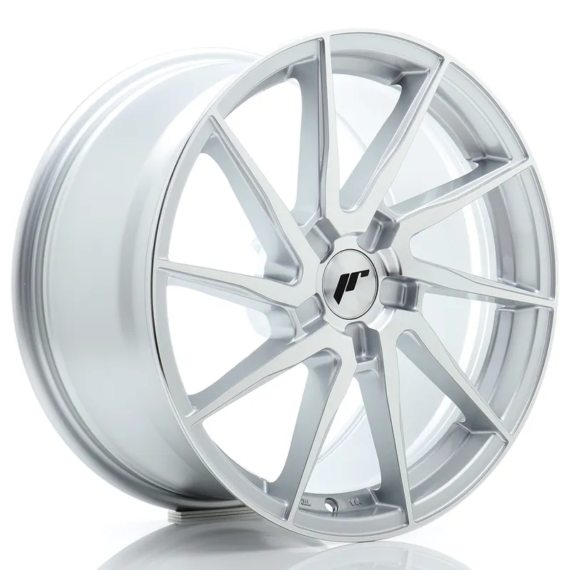 Felga JR Wheels JR36 18x8 (5 śrub) ET20-45 Silver Machined Face Blank Szybka wysyłka