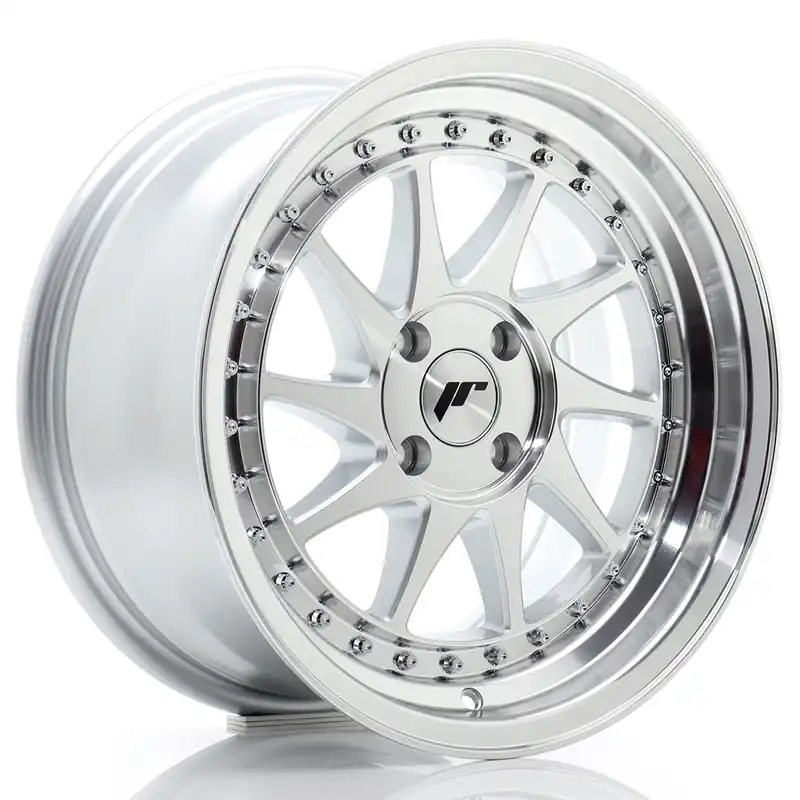 Ekspresowa dostawa Felga JR Wheels JR26 16x8 4x100 ET30 Silver Machined Face