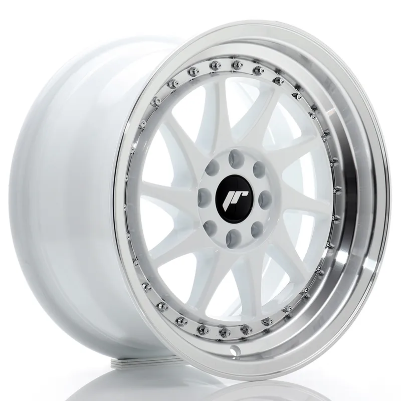 Ekspresowa dostawa Felga JR Wheels JR26 16x8 4x100/4x108 ET25 White w/ Machined Lip