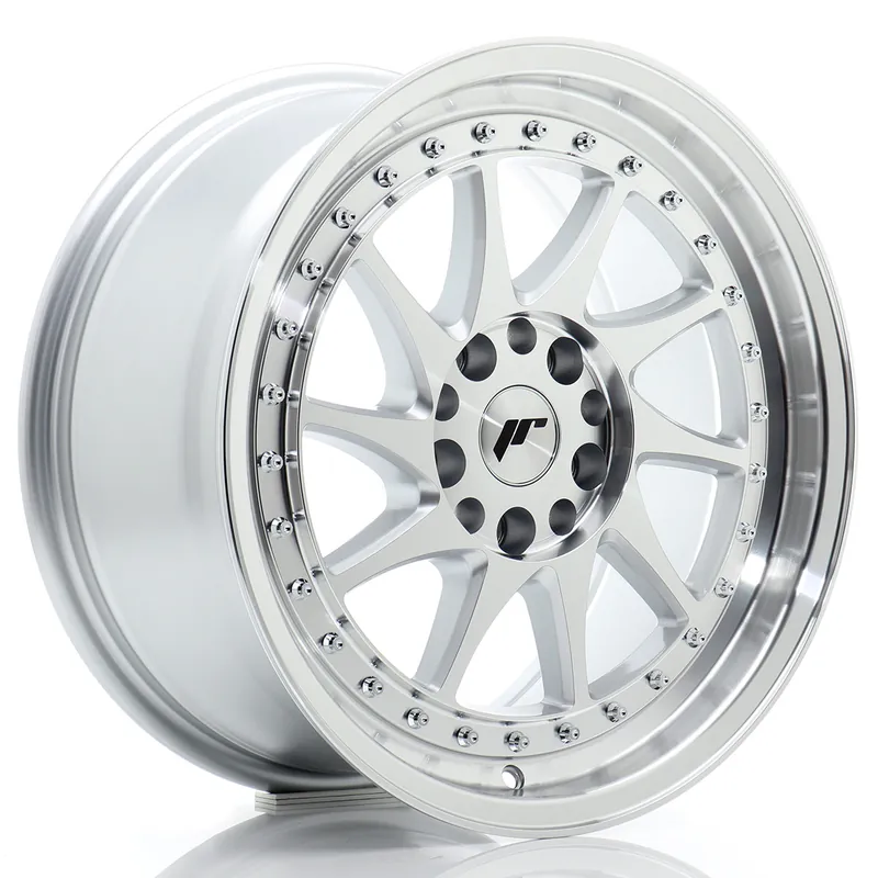 Felga JR Wheels JR26 17x8 5x114,3/5x120 ET25 Silver Machined Face Nowość