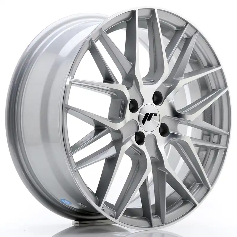 Wysoka jakość Felga JR Wheels JR28 17x7 4x100 ET40 Silver Machined Face