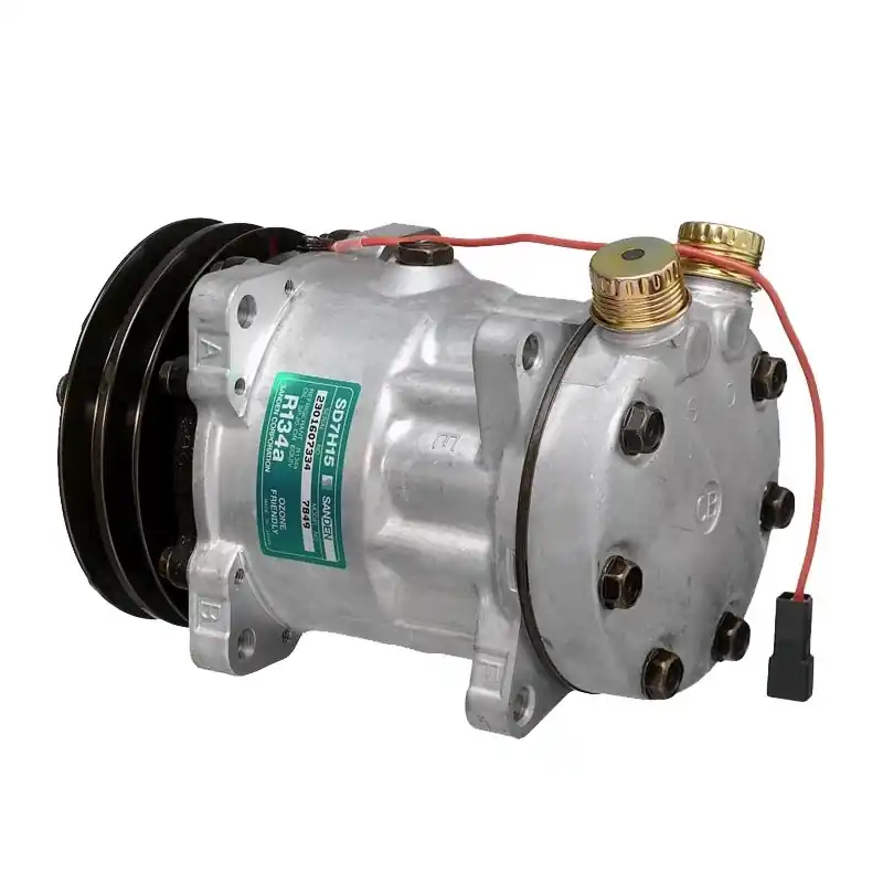 1101005.ZAM SPRĘŻARKA / KOMPRESOR KLIMATYZACJI ZAMIENNIK SANDEN SD7H15 132MM 2GA 12V V/ROT CB HOLLAND Tani