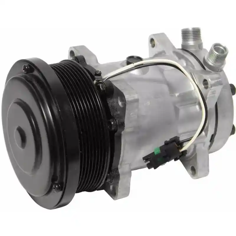 Popularny 1101349.ZAM SPRĘŻARKA / KOMPRESOR KLIMATYZACJI ZAMIENNIK SANDEN SD7H15 132MM 8PV 12V V/OR JE CASE NEW HOLLAND