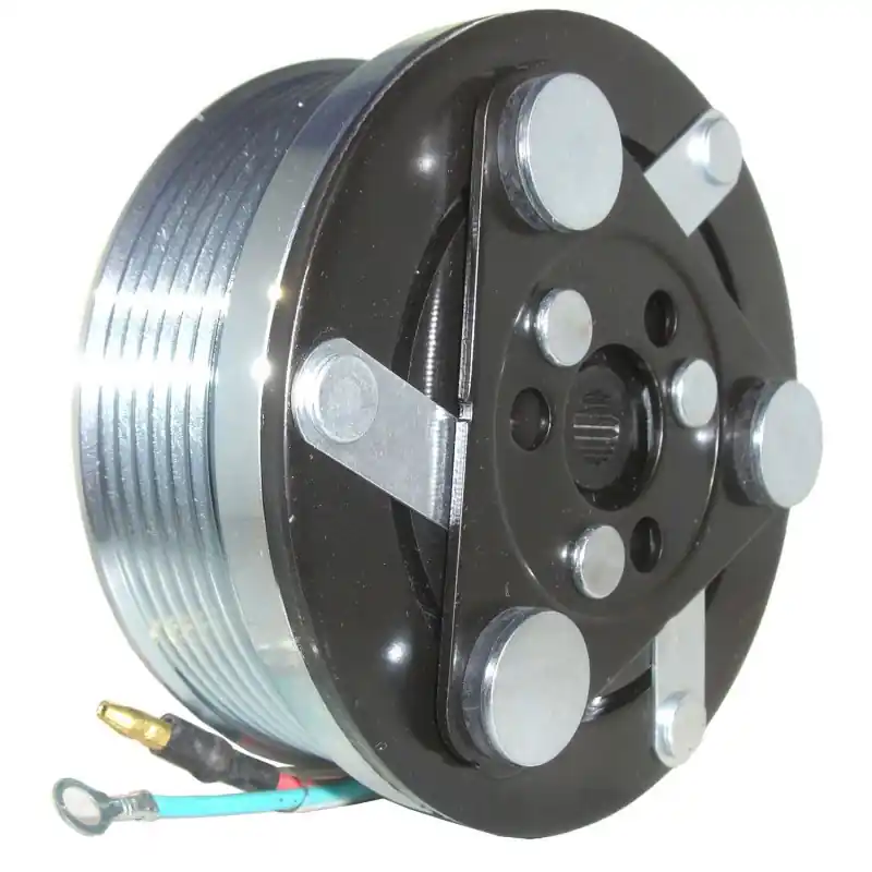 Nowy 2101017 SPRZĘGŁO SPRĘŻARKI / KOMPRESORA KLIMATYZACJI SANDEN TRS09 TRSE09 PV7 100MM 12V HONDA CIVIC VIII UFO CR-V ACCORD