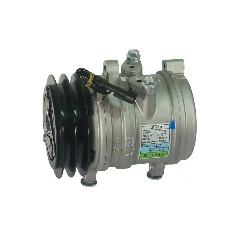 1104001 SPRĘŻARKA / KOMPRESOR KLIMATYZACJI DELPHI SP10 121MM 2GA 12V ZETOR FORTERRA PROXIMA MAJOR LANDINI MASSEY FERGUSON MERLO Okazja
