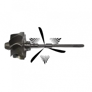 Wirnik Wałek Turbocharger Shaft Wheel GTTW-0011 Ekspresowa dostawa
