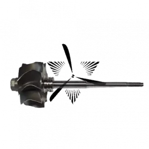 Wirnik Wałek Turbocharger Shaft Wheel GTTW-0038 Do wyczerpania zapasów