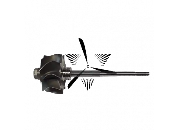 Wirnik Wałek Turbocharger Shaft Wheel GTTW-0038 Do wyczerpania zapasów